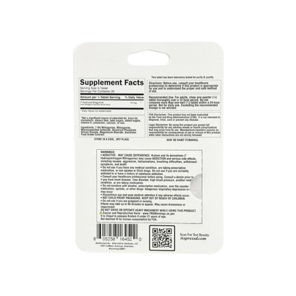 PRESS'D 5ct 7OH Chewable Tabs Rocket Pop Extra Strength 40mg Per Tablets - Seven Tech