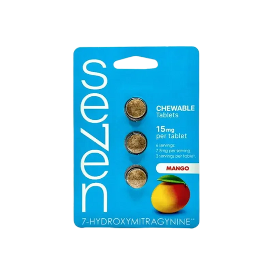 Se7en 3ct 7OH Chewable Tabs Mango 15mg per Tablet - Seven Tech