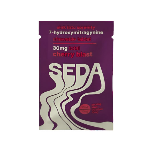 SEDA 1ct 7OH Chewable Tabs Cherry Blast 30mg Per Tablets - Seven Tech