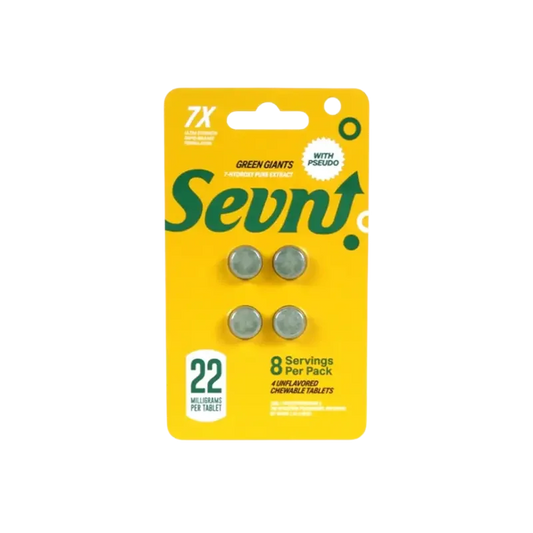 🎁 Sevn 4ct 7OH + Pseudo Tabs Green Giants 22mg Per Tablet (100% off)