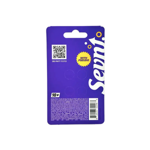 Purple package of ’Sevn1’’ product.