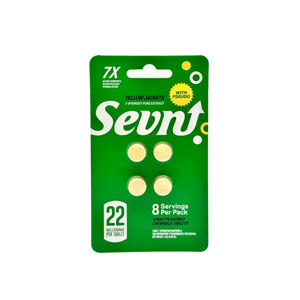 Green package of chewable tablets.