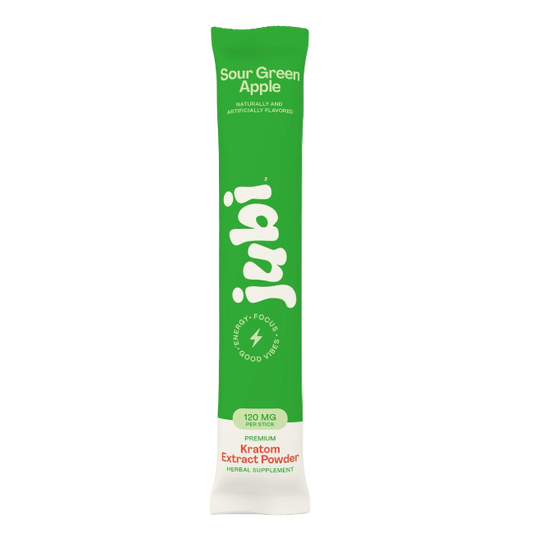 Jubi 1ct Kratom Drink Mix Stick Pack Sour Green Apple - Seven Tech