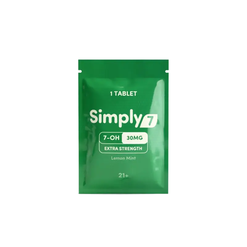 Simply 7 30mg 7OH Tabs 1ct Simply7  7OH+