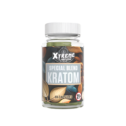 XTREME SPECIOSA KRATOM CAPSULES 65CT - SPECIAL BLEND - Seven Tech