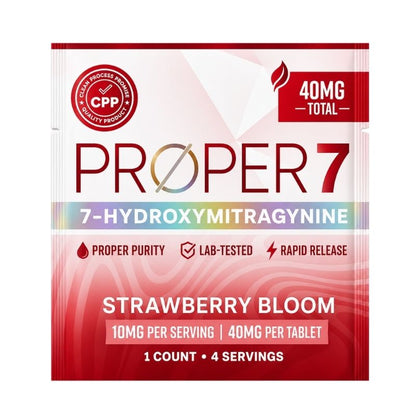 🎁 Proper7 7-Hydroxymitragynine Tablets 40mg Per Tablet (100% off)
