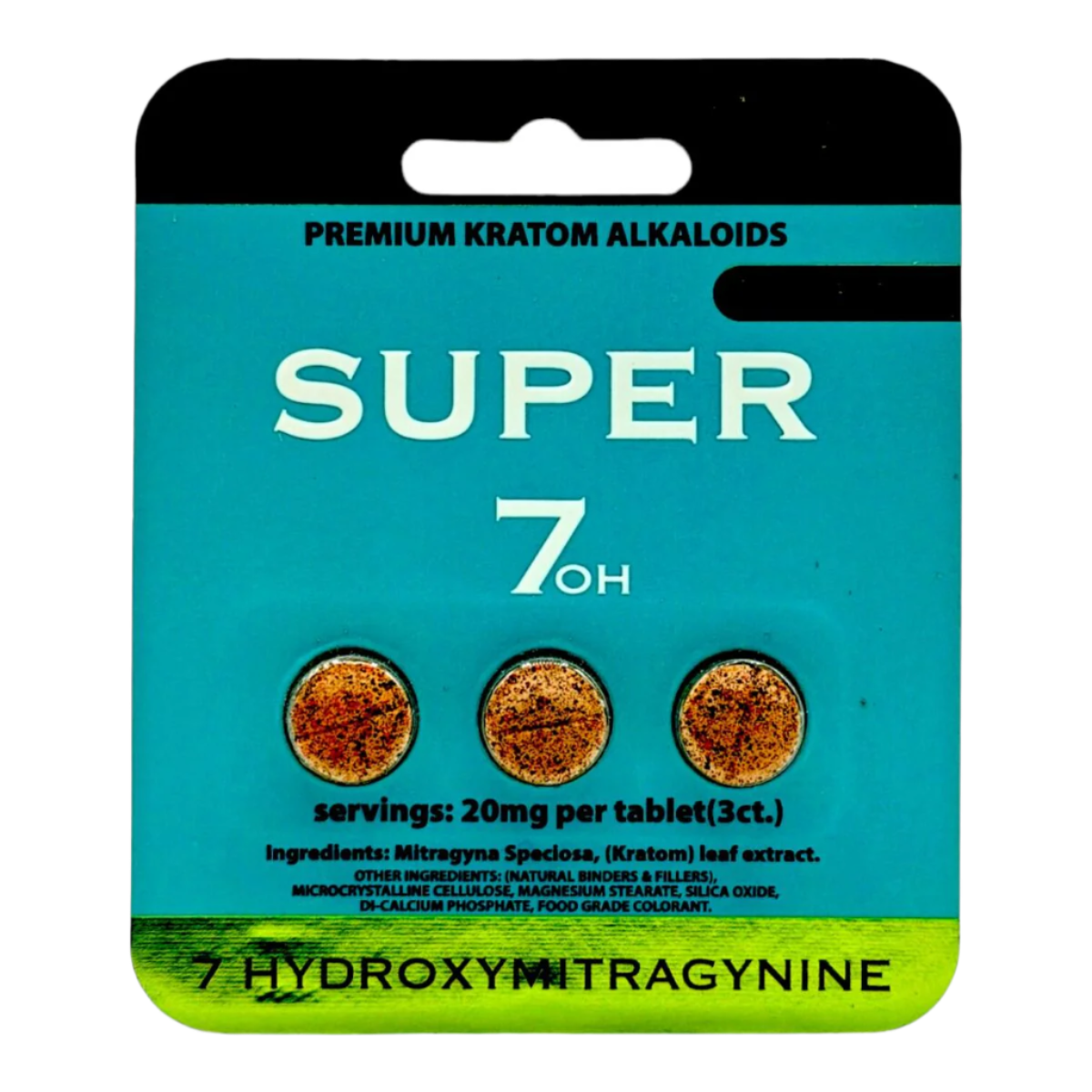 Super 3ct 7OH TABS 20mg Per Tablet - Seven Tech
