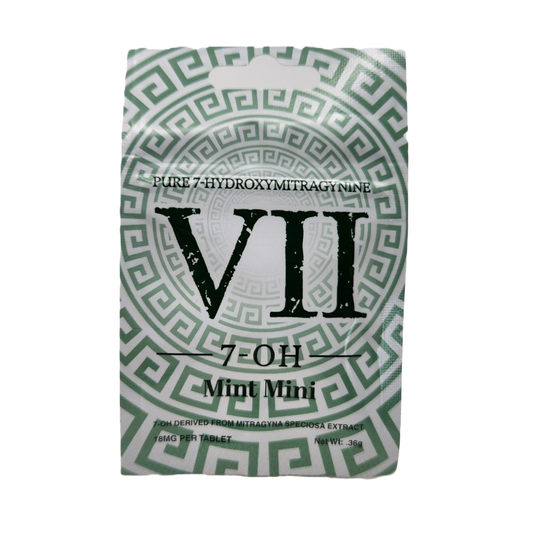 VII 18mg 7-OH 5ct White Mint Mini Tabs VIITABLETS  7OH+