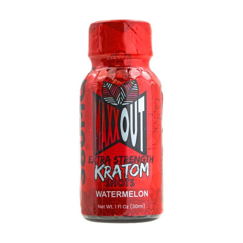 MAXXOUT EXTRA STRENGTH KRATOM SHOT 380MG – WATERMELON - Seven Tech