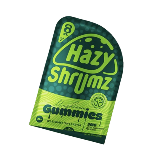 HAZY SHRUMZ GUMMIES 8CT / 0.78OZ - WATERMELON