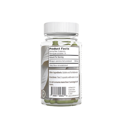 XTREME SPECIOSA CAPSULES 150CT - MAENG DA WHITE VEIN - Seven Tech