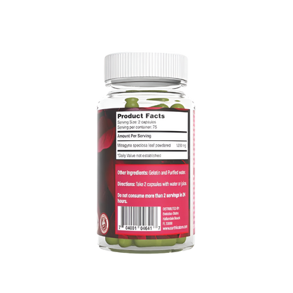 XTREME SPECIOSA Kratom CAPSULES 150CT - MAENG DA RED VEIN - Seven Tech
