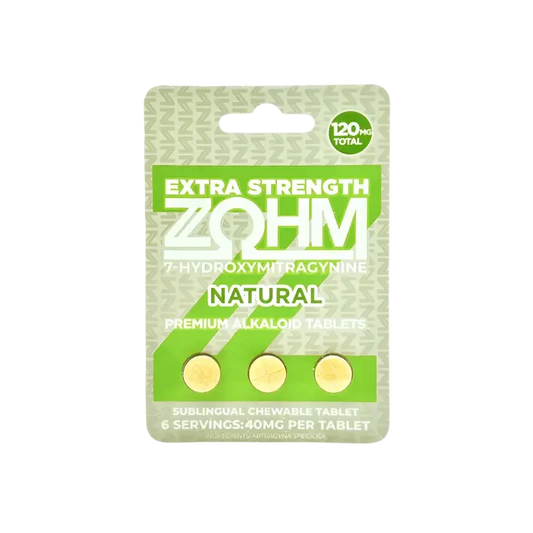 ZOHM 3ct 7OH Natural Tabs 40mg per Tablet - Seven Tech