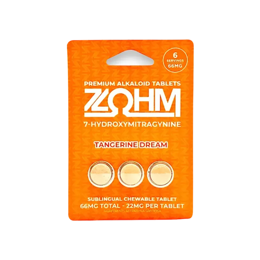 ZOHM 3ct 7OH Tangerine Dream Tabs 22mg per Tablet - Seven Tech