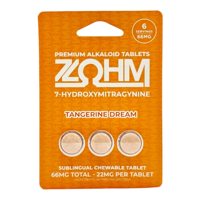 ZOHM 7OH Tangerine Dream 22mg 3ct ZOHM